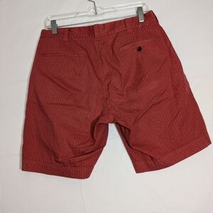 J Crew Shorts Mens 31W Pink Salmon Gramercy Chinos Flat Front 8.5" Preppy A040